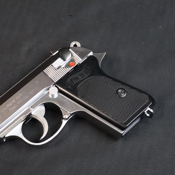 【中古】マルシン ワルサー PPK シルバー モデルガン