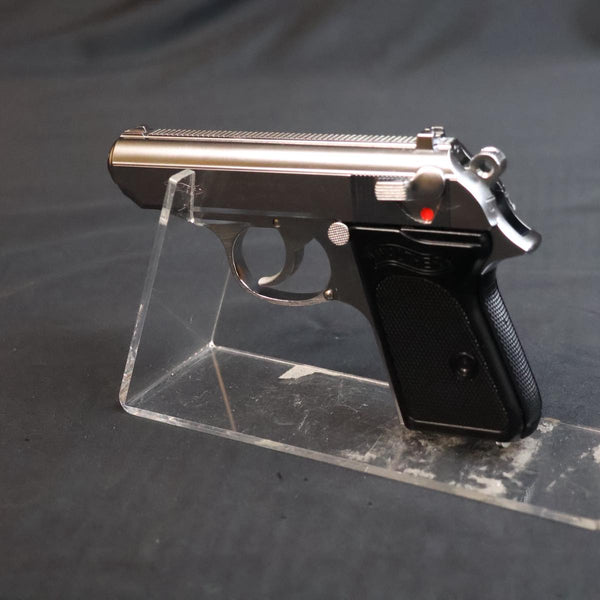 【中古】マルシン ワルサー PPK シルバー モデルガン