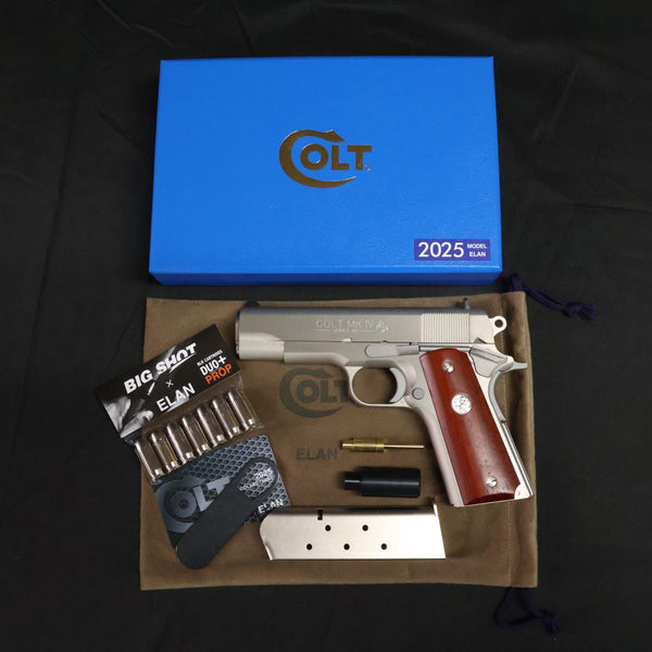 【中古】ELAN エラン コルト コンバットコマンダー ステンレスモデル モデルガン 2025