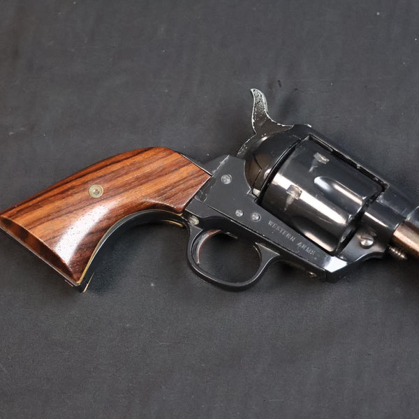 【中古】ウエスタンアームズ WA コルト SAA シングルクションアーミー シビリアン モデルガン 木製グリップ