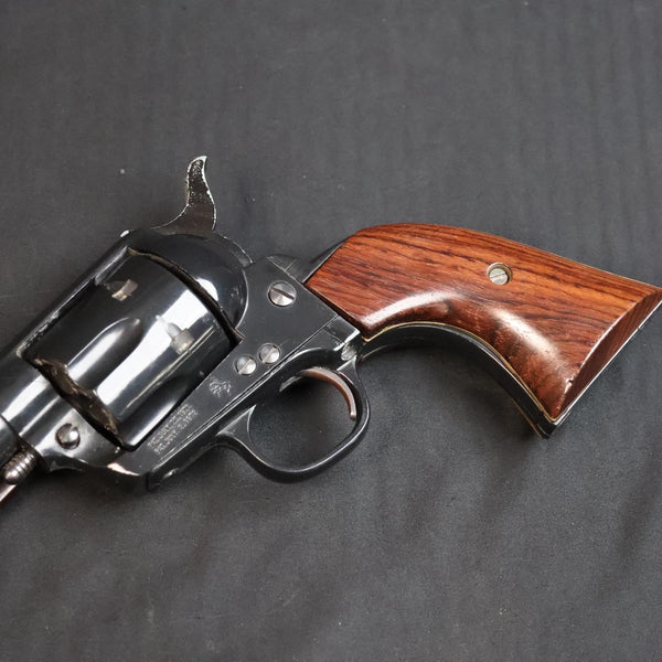 【中古】ウエスタンアームズ WA コルト SAA シングルクションアーミー シビリアン モデルガン 木製グリップ