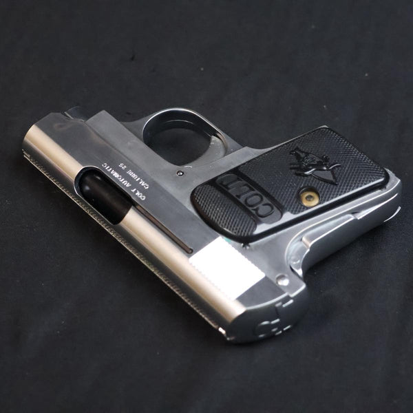 【中古】コクサイ コルト ポケット 25オート シルバー モデルガン