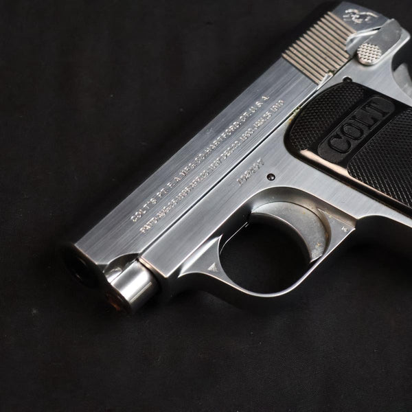 【中古】コクサイ コルト ポケット 25オート シルバー モデルガン