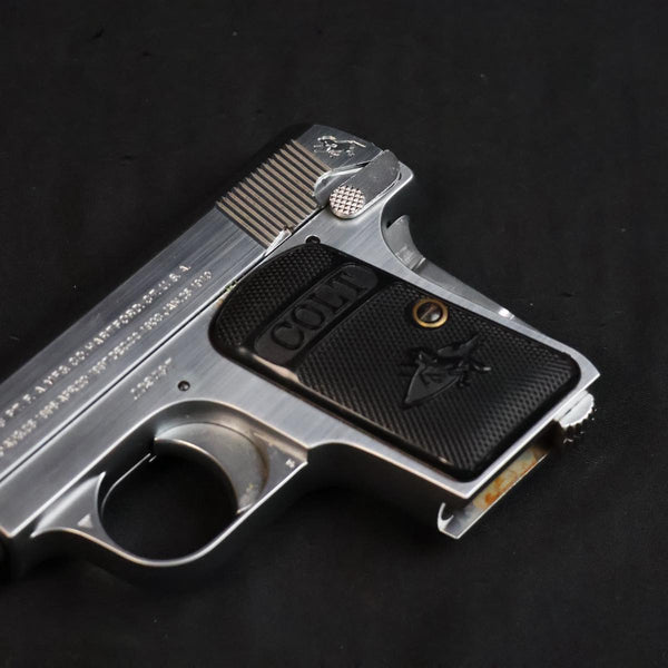 【中古】コクサイ コルト ポケット 25オート シルバー モデルガン