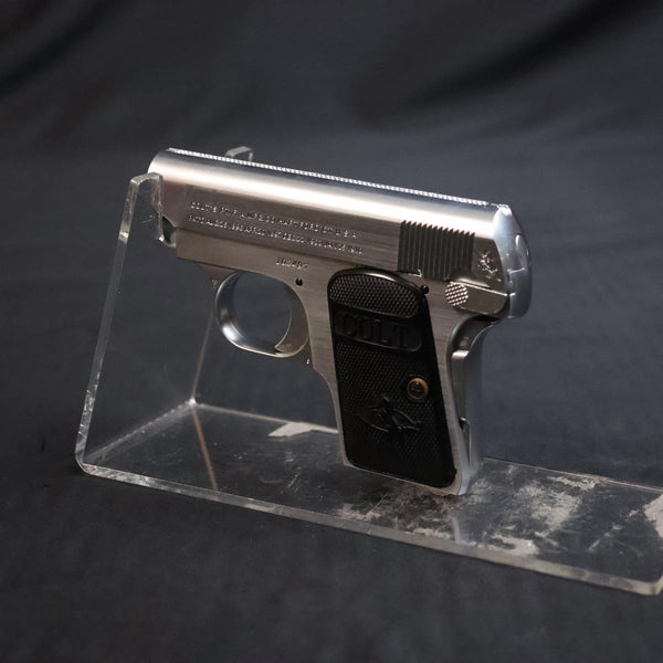 【中古】コクサイ コルト ポケット 25オート シルバー モデルガン