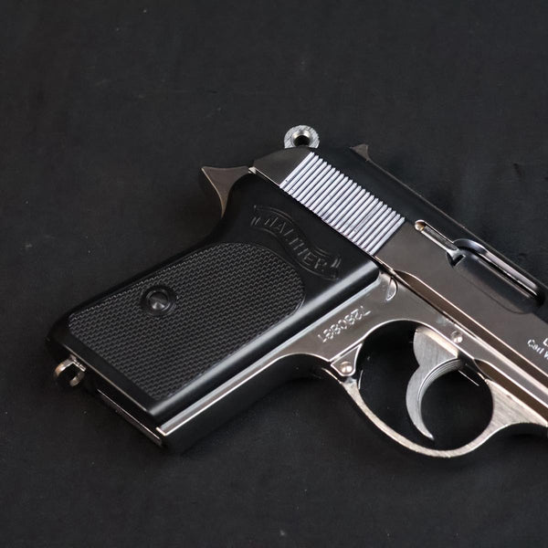 【中古】マルシン ワルサー PPK シルバー モデルガン