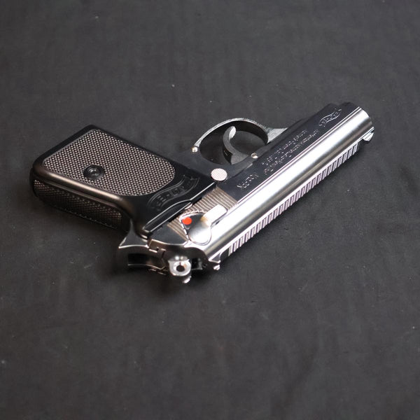 【中古】マルシン ワルサー PPK シルバー モデルガン