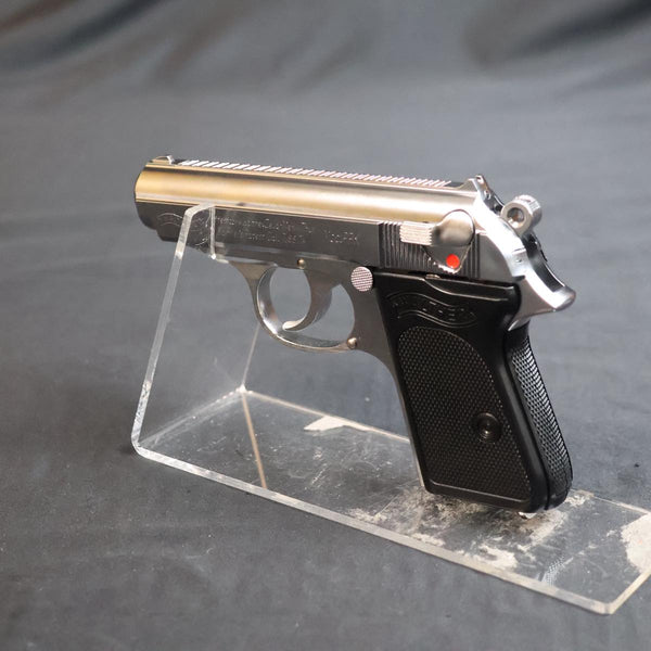 【中古】マルシン ワルサー PPK シルバー モデルガン