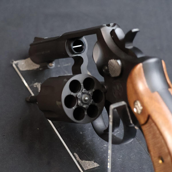 【中古】タナカワークス S&W M13 FBI スペシャル HW モデルガン 木製グリップ