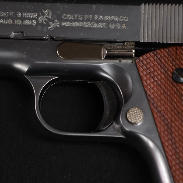 【中古】マルシン M1911A1 モデルガン ニッケルフィニッシュ