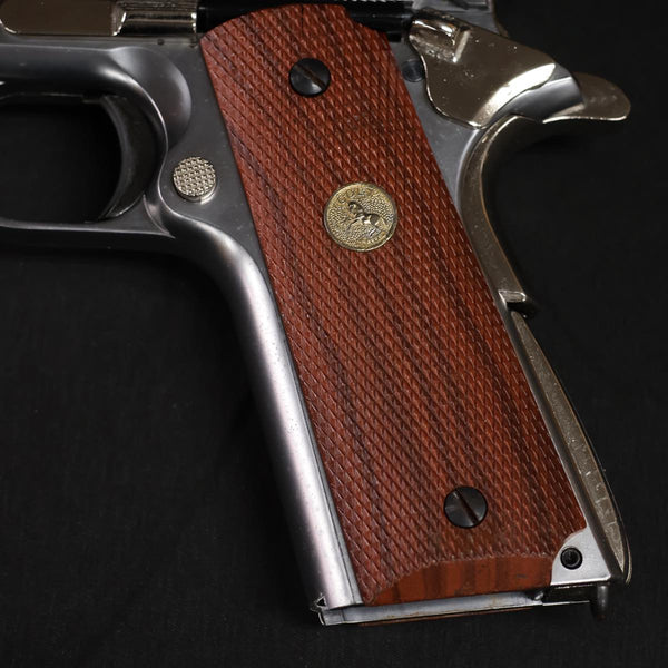 【中古】マルシン M1911A1 モデルガン ニッケルフィニッシュ