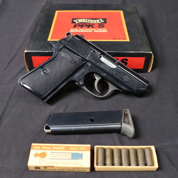 【中古】WA WALTHER PPK/S SEMI AUTOMATIC PISTOL モデルガン - ARMZ CITY モデルガン専門店