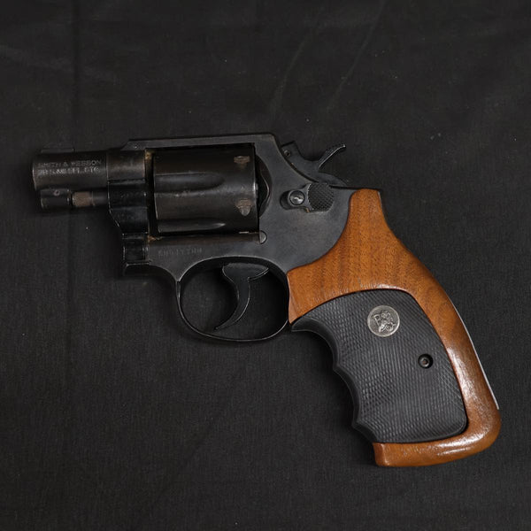 【中古】コクサイ S&W M10 SRHW モデルガン パックマイヤー 木製 グリップ