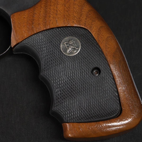 【中古】コクサイ S&W M10 SRHW モデルガン パックマイヤー 木製 グリップ
