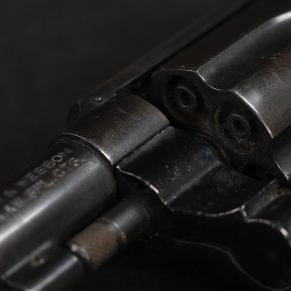 【中古】コクサイ S&W M10 SRHW モデルガン パックマイヤー 木製 グリップ