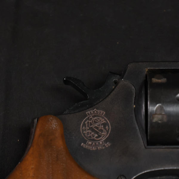 【中古】コクサイ S&W M10 SRHW モデルガン パックマイヤー 木製 グリップ