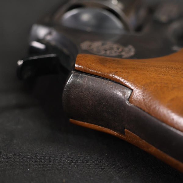 【中古】コクサイ S&W M10 SRHW モデルガン パックマイヤー 木製 グリップ