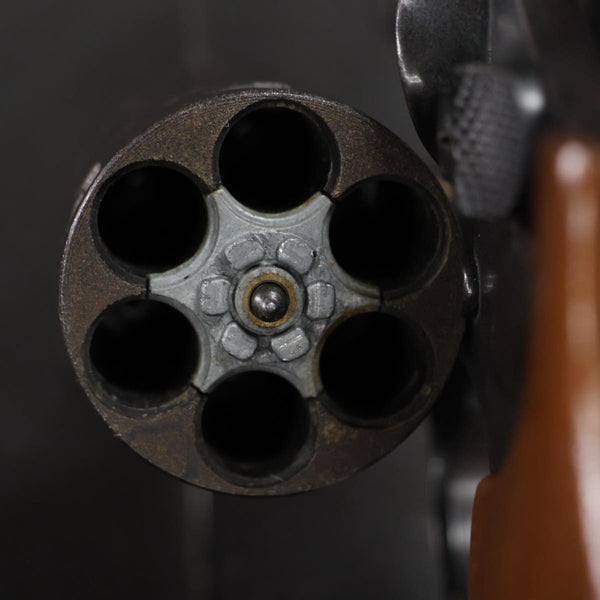 【中古】コクサイ S&W M10 SRHW モデルガン パックマイヤー 木製 グリップ