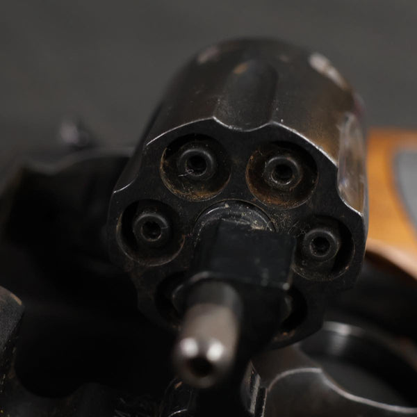 【中古】コクサイ S&W M10 SRHW モデルガン パックマイヤー 木製 グリップ