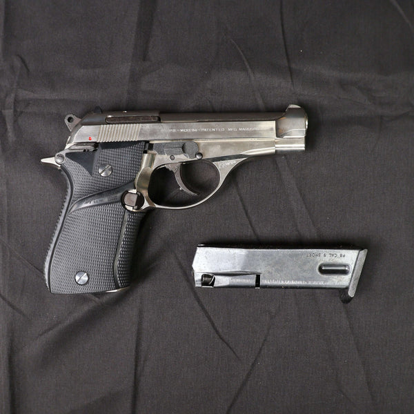 【中古】マルシン ベレッタ M84 モデルガン シルバー