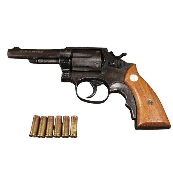 【中古】コクサイ S&W M10 M&P モデルガン 木製グリップ SRHW